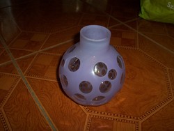 Purple retro sphere vase