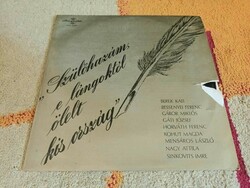 Hungarian verse retro vinyl record my native country, .. Lpx 13704