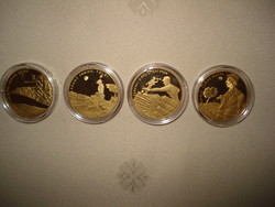 Masterpieces of youth literature series 2001. Pp coins, 4 in one.