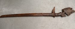 Hand carved antique Indian/Thai sword flawless