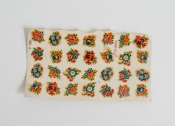 Retro stickers - 1 arch with flowers - tile sticker, cabinet sticker