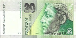 20 korun korona 2006 Szlovákia