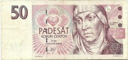 50 korun korona 1997 Csehország