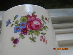 1930 Crown staffordshire fine bone china floral sugar bowl with lid