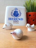 Mini herendi gyöngytyúk figura - nagyon ritka