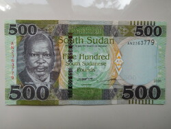 Dél-Szudán 500 pounds 2020 UNC