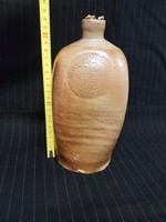 Antique ceramic mineral water bottle