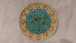 Antique faience plate