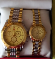 GENEVA WOMEN'S AND MEN'S WATCH