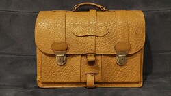 Genuine leather briefcase, unused