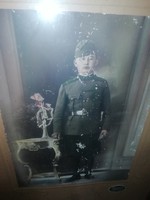 Antique military picture in a very nice frame