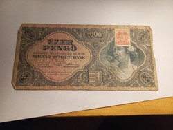 1945-ös 1000 Pengő VF-