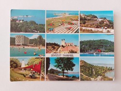 Old postcard Balaton photo postcard Tihany 1970