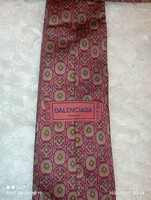 Original vintage Balenciaga silk tie