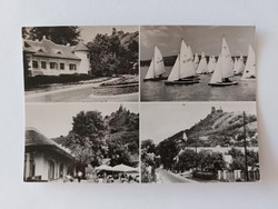 Old postcard Balaton photo postcard szigliget 1971