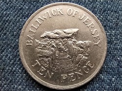 Jersey ii. Elizabeth dolmens 10 pennies 1992 (id54317)