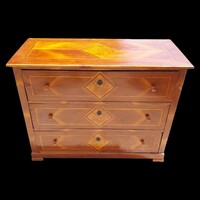 Antique inlaid chest of drawers