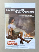 ISABELLA ADJANI - ALAIN SOUCHON - L'ETÉ MEURTRIER - MOORD ZOMER 36 X 54 CM - HOLLAND MOZI FILM PLAKÁ