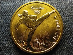 Australia xxvii. Summer Olympics 2000 Sydney Taekwondo $5 2000 bu (id78627)