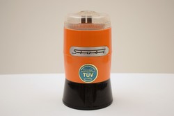 Mid century coffee grinder / German Stube 70s / orange