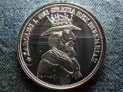 Királyi Koronák Utánveretben Károly Róbert 5 korona .999 ezüst PP (id57464)
