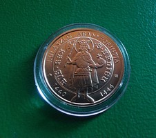 The golden forint of Ulaszló is HUF 2000