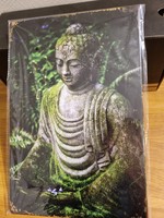 Buddha Vintage fém tábla ÚJ!