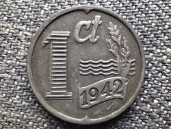 Netherlands i. Vilma (1890-1940, 1945-1948) 1 cent 1942 (id43989)