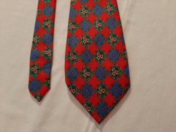 Roberta Lattanzi silk tie - check pattern - like new - rarity (10)