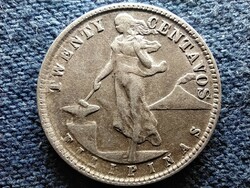 Commonwealth of the Philippines (1935-1946) .750 Silver 20 centavo 1945 d (id50797)