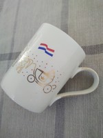 Porcelain cup - baby shower / Dutch