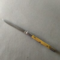 Old bacon butcher knife with horn handle for sale!