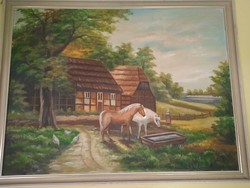 Farm painting