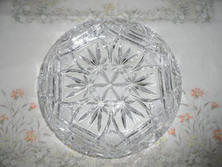 Crystal bowl, centerpiece