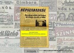 1964 szeptember 10  /  NÉPSZABADSÁG  /  Régi ÚJSÁGOK KÉPREGÉNYEK MAGAZINOK Ssz.:  17354