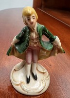 Antique royal vienna - alt wien hand painted porcelain baroque mini figure