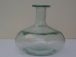 Decorative glass, single-strand vase