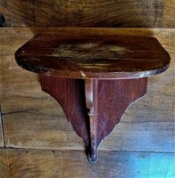 Old wooden shelf