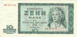 10 márka 1964 NDK Németország 1.