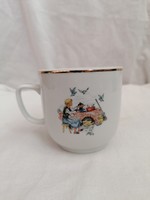 Child from Raven House, porcelain mug with message