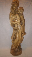 Zoltán Farkas is a fantastic religious wood carving statue