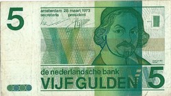5 Gulden 1973 Netherlands