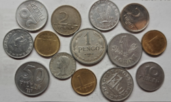 Mixed package of Hungarian money coins (t/12)