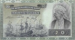 20 gulden 1941 Hollandia