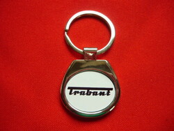 Trabant oval metal key ring