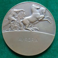 József Reményi: aurora, wedge membership fee medal 1913.