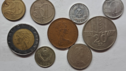 Mixed foreign currency coin package (t/10)