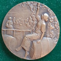 Emile Adolphe Monier: winemaking, French medal, art deco