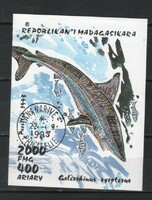 Halak, vízi élőlények 0026 (Madagaszkár)  Mi  Block 210