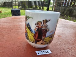 T1131 rz porcelain Austria Tyrol scene mug